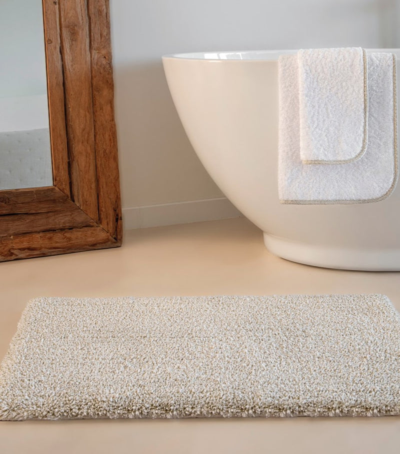 Graccioza Parson Cotton-Blend Bath Mat 60cm x 100cm, imported from the UK