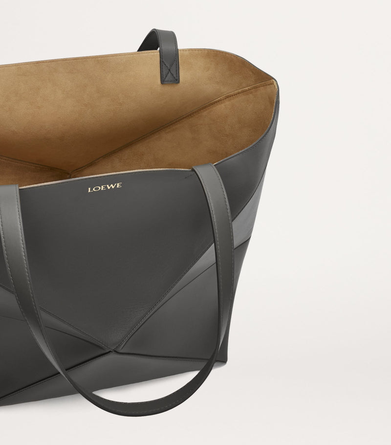LOEWE extra large leather Puzzle Fold tote bag (British brand)