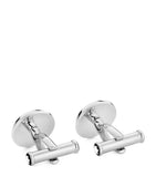 Montblanc stainless steel star cufflinks (British brand)