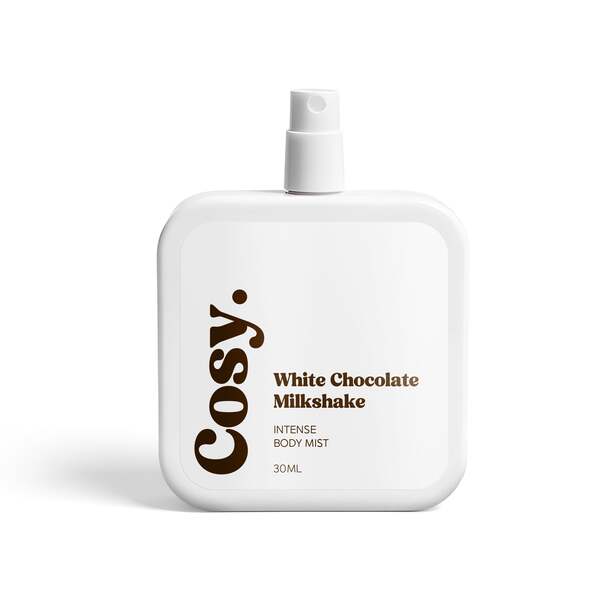 Cosy white choc milkshake body mist 30ml, UK version