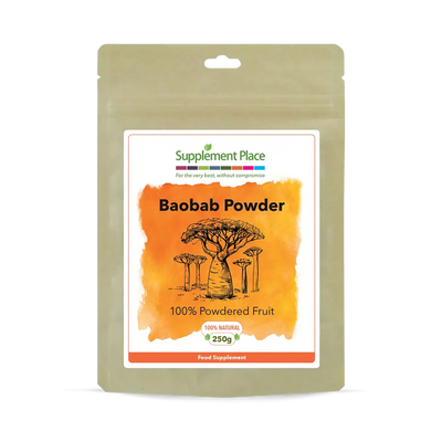 Holland & Barrett Supplement Place Organic Baobab Powder - 250g- Buy online at McGrocer