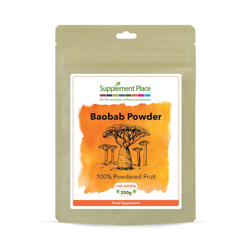 Supplement Place organic baobab powder 250g, UK version
