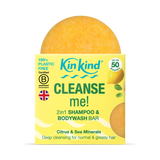 Holland & Barrett KinKind Cleanse Me Shampoo and Bodywash Bar 50g- Buy online at McGrocer