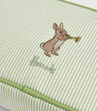 Harrods stripe embroidered nursery pouch H15cm x W25cm (British brand)