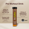 TriActive pre-workout electrolyte tablets mango 20 tablets, imported from the UK