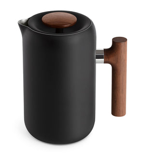 Stainless Steel Cafetiere with Enhanced Mesh Filtration and Vacuum Insulation