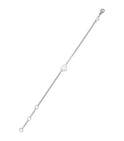 Chopard white gold diamond Happy Hearts bracelet, imported from the UK