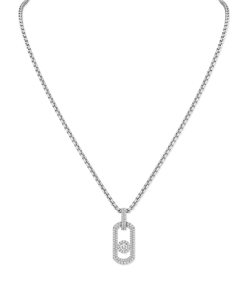 Messika So Move titanium diamond pendant 1.14ct, imported from the UK