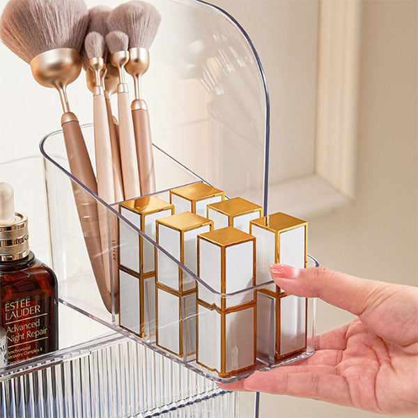 Livingandhome 3-Tier Cosmetic Storage Organizer 31cm, imported from the UK