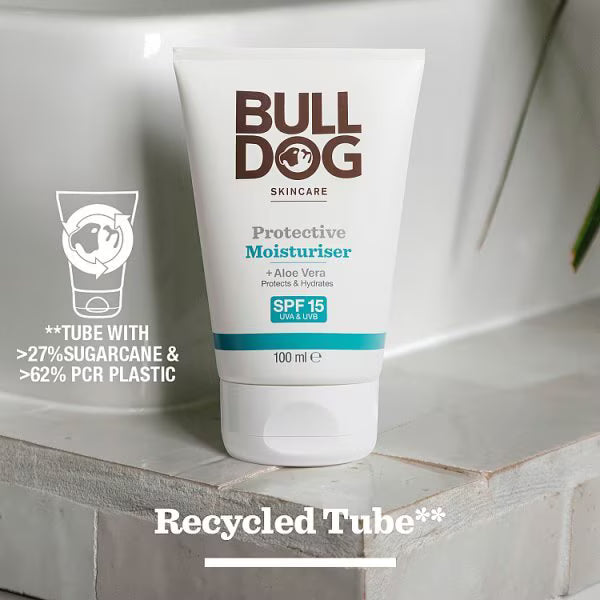 Bulldog men's moisturiser SPF 15 100ml - British product