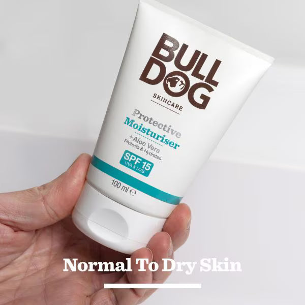 Bulldog men's moisturiser SPF 15 100ml - British product