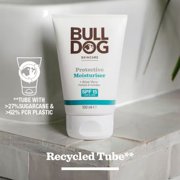 Bulldog men's moisturiser SPF 15 100ml - British product