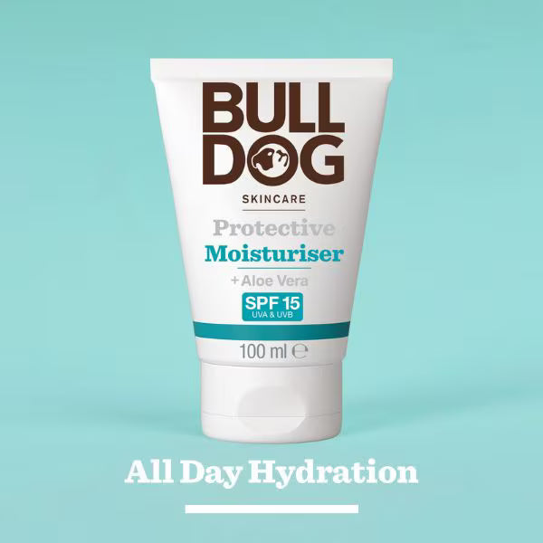 Bulldog men's moisturiser SPF 15 100ml - British product