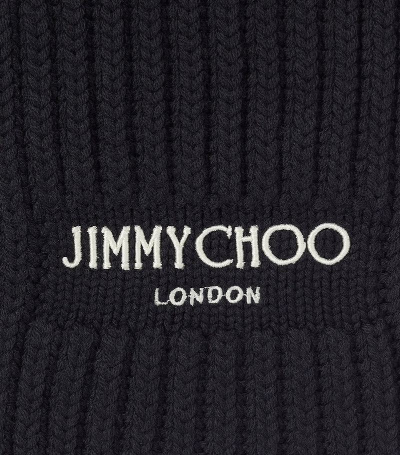 Jimmy Choo Yukiko virgin wool scarf, imported from the UK