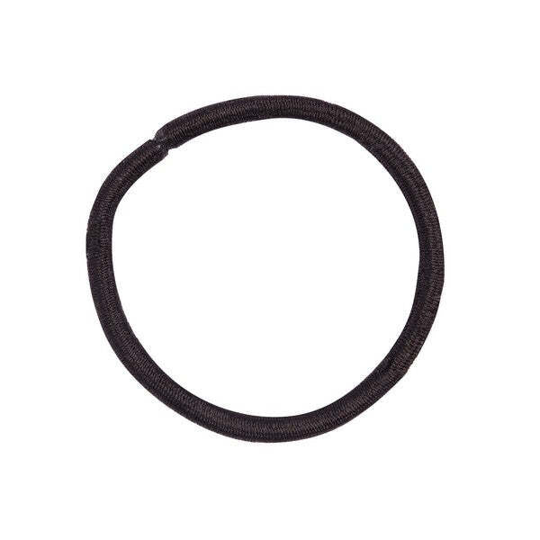 Brushworks Black Hair Bands 40 Pack, imported from the UK