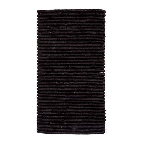 Brushworks Black Hair Bands 40 Pack, imported from the UK