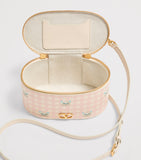 Valentino Garavani mini leather vanity case top-handle bag - British product