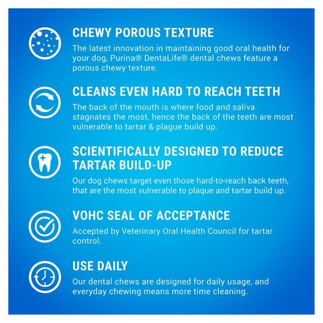 Dentalife Medium Dental Chicken Dog Chews    345g