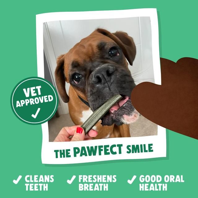 Denzel's Daily Dentals Large Dog Peanut Butter Peppermint & Parsley   28 x 30g