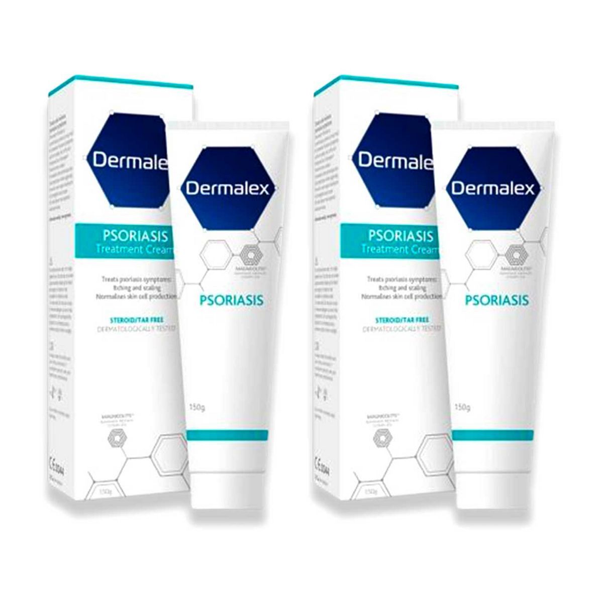 Dermalex Psoriasis Treatment Cream Duo Pack Bundle
