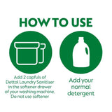 Dettol Antibacterial Laundry Cleanser Liquid Sensitive 1.5L