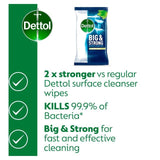 Dettol Big & Strong Limescale Bathroom Cleaning Wipes 25 per pack