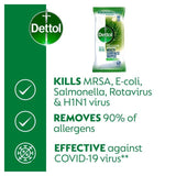 Dettol Tru Clean Antibacterial Biodegradable Crisp Pear Cleaning Wipes 80 per pack