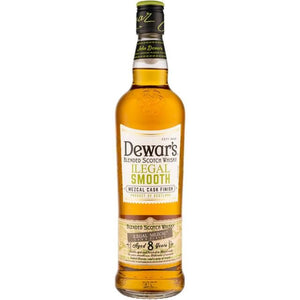 Dewars 8 Year old Ilegal Smooth Blended Scotch Whisky 70cl