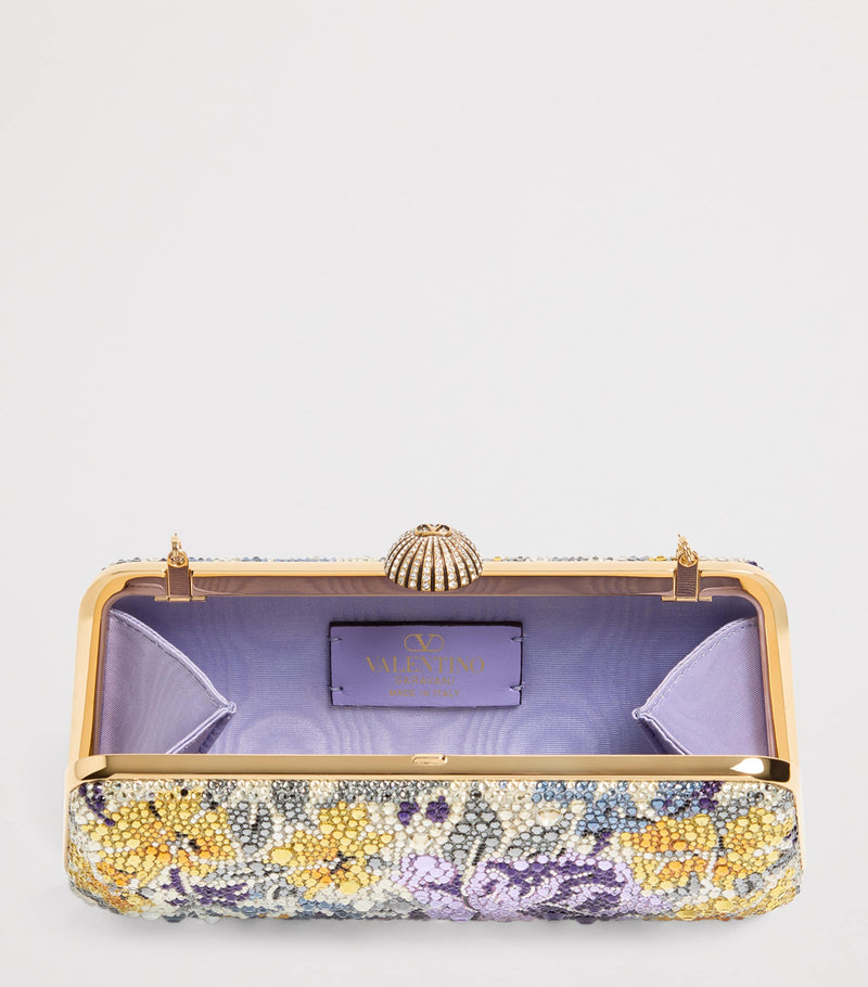 Valentino Garavani embellished Carry Secrets clutch bag UK version