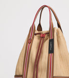 Dolce&Gabbana raffia leather backpack - British product