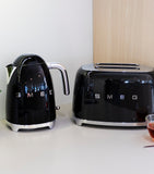Smeg retro style electric kettle with stainless steel filter, 1.7L capacity, imported from the UK