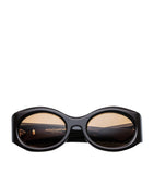 Jacques Marie Mage Gia oval sunglasses, imported from the UK