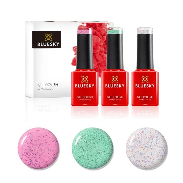 Bluesky Mini Trio Set Gel Polish 5ml - British product