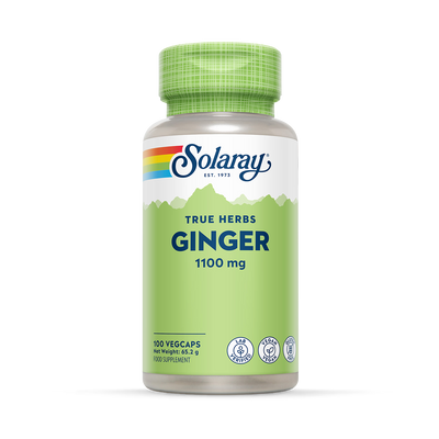 Holland & Barrett Solaray Ginger Root 1100mg Herbal Supplement Capsules, 100 Capsules- Buy online at McGrocer