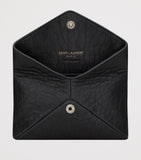 Saint Laurent envelope card holder croc-embossed leather, UK version