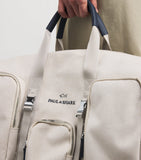 Paul & Shark cotton-blend canvas duffle bag, imported from the UK