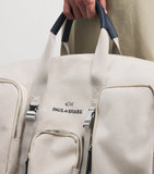 Paul & Shark cotton-blend canvas duffle bag, imported from the UK