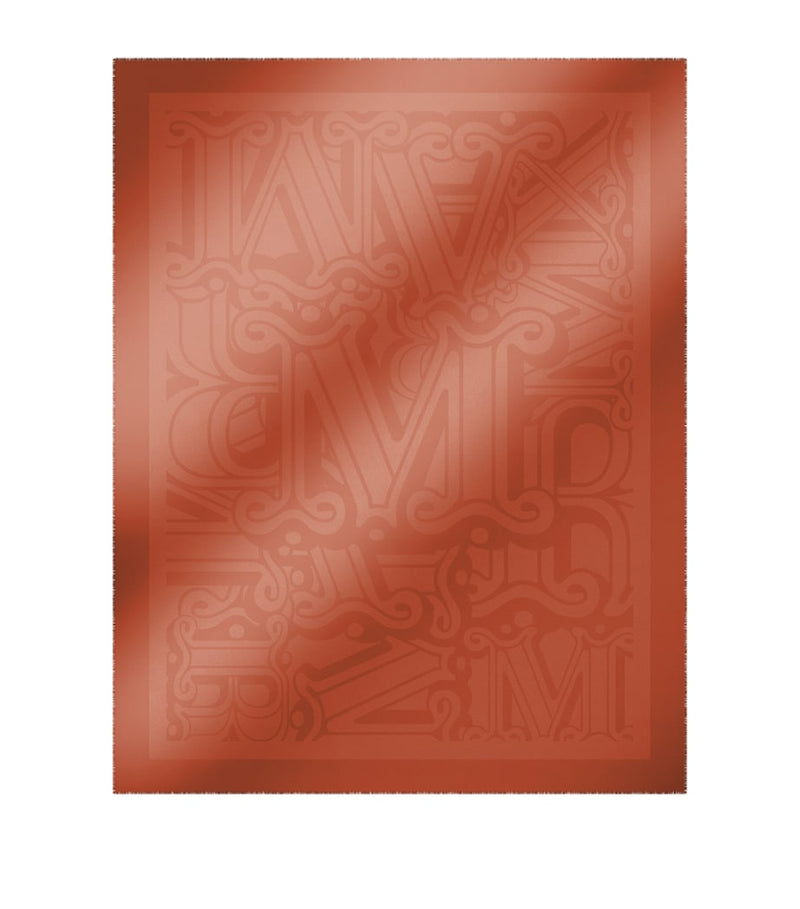 Max Mara monogram square scarf, UK version