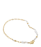 Harrods Monica Vinader x Amy Powney Gold Vermeil and Pearl Necklace- Buy online at McGrocer