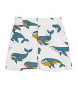 Harrods Stella McCartney Cotton Whale Kids Shorts (3-14 Years)- Buy online at McGrocer