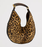 Saint Laurent medium leopard print shoulder bag - British product