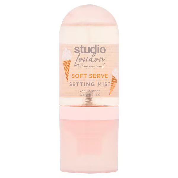 Superdrug Studio London vanilla setting spray (British brand)