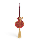 Harrods Harrods Beaded Pomegranate Tree Decoration- Buy online at McGrocer