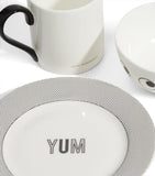 Anya Hindmarch ceramic Eye design mug, bowl and plate set - British product
