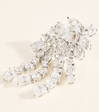 Self-Portrait crystal embellished earrings, UK version