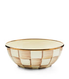 MacKenzie-Childs Mocha Check Everyday Bowl 15cm, UK version