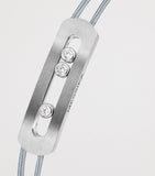 Messika Move Uno titanium diamond cord bracelet, UK version