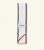 Prada skinny scarf in silk twill, imported from the UK