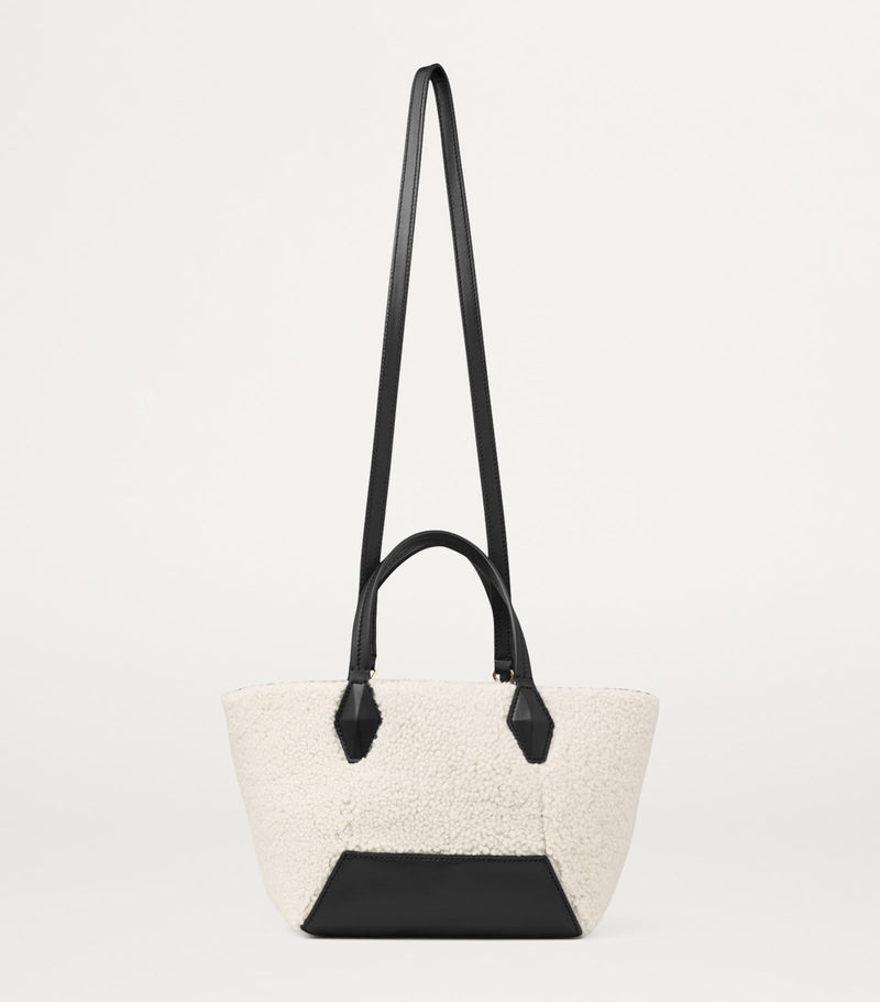 Jimmy Choo Diamond Small Shearling Tote Bag, UK version