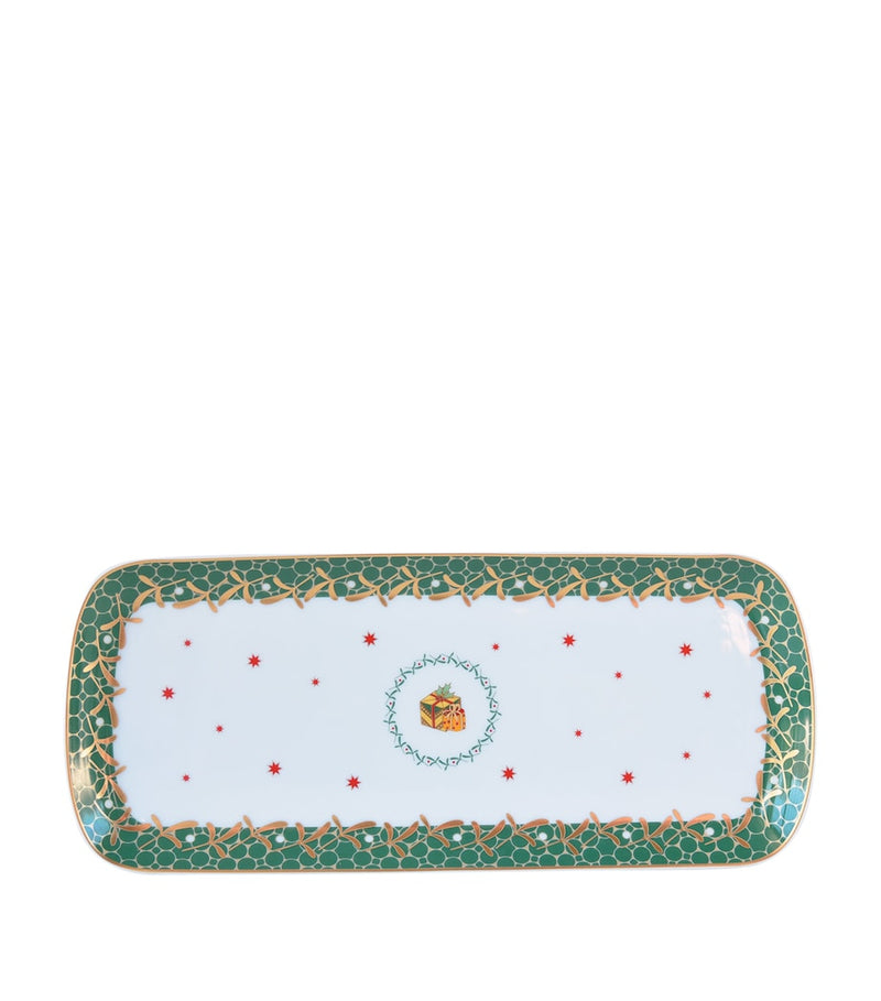Bernardaud Noël cake platter 38cm - British product